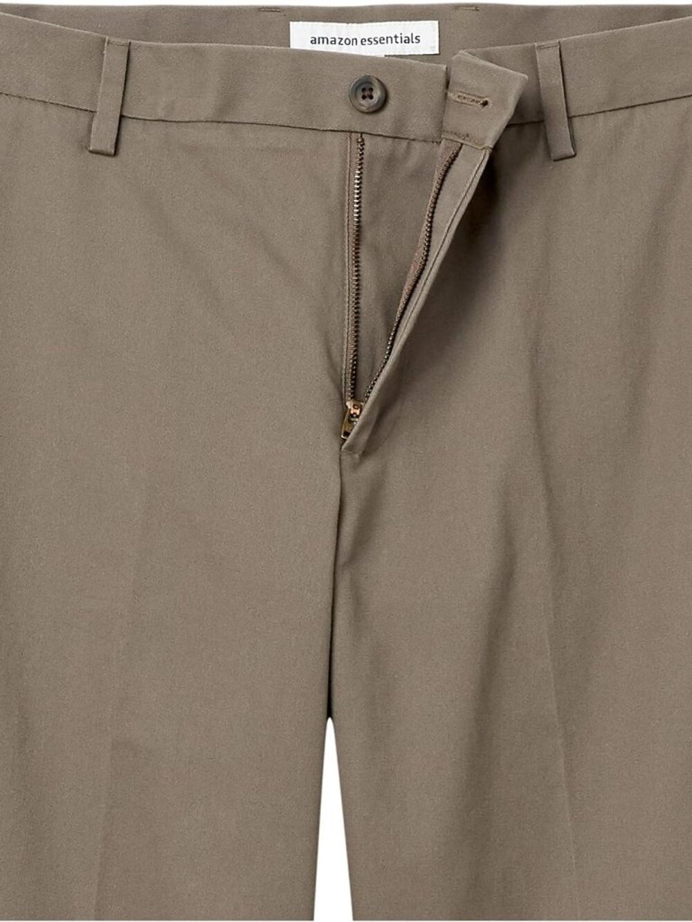 Men's Classic-Fit Wrinkle-Resistant Flat-Front Stretch Chino Pant - Picture 10 of 11